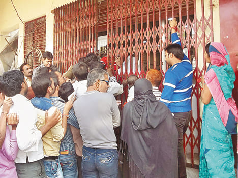 Senior citizens have paid for food push