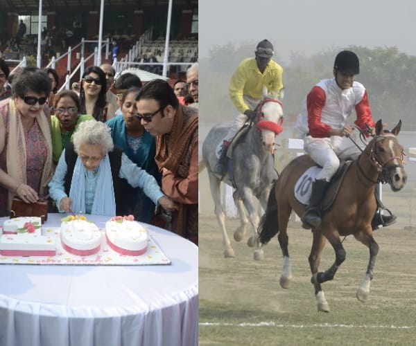 horse race in Lucknow.