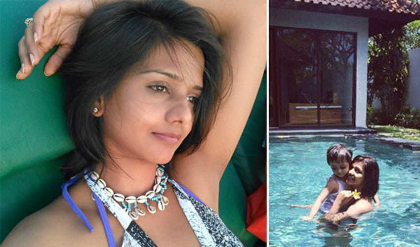 daljeet kaur celebrate her birthday in bali