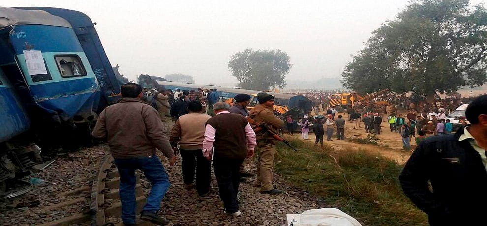 indore-patna express derail, 100 killed, more than 150 injured