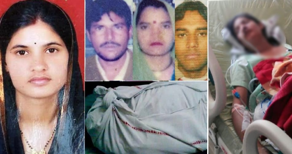 huge firing on sonipat family due to love marriage, three people killed on the spot