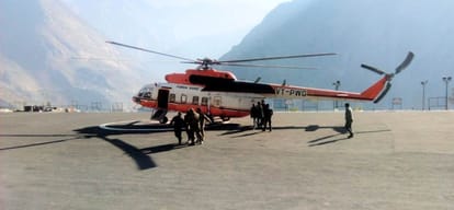 heli taxi service from shimla to chandigarh from 4th june 2018
