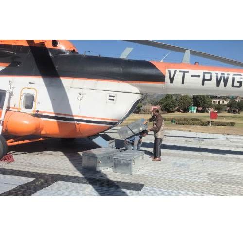 cm virbhadra singh helicopter used to carry cash to banks in remote areas of himachal pooh kinnaur