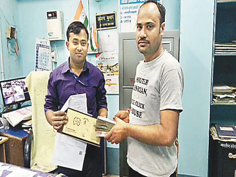 The bank reached a half million cash groom