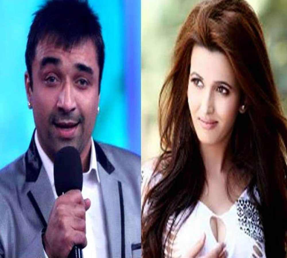 ajaz khan sent obscene message to model police arrest