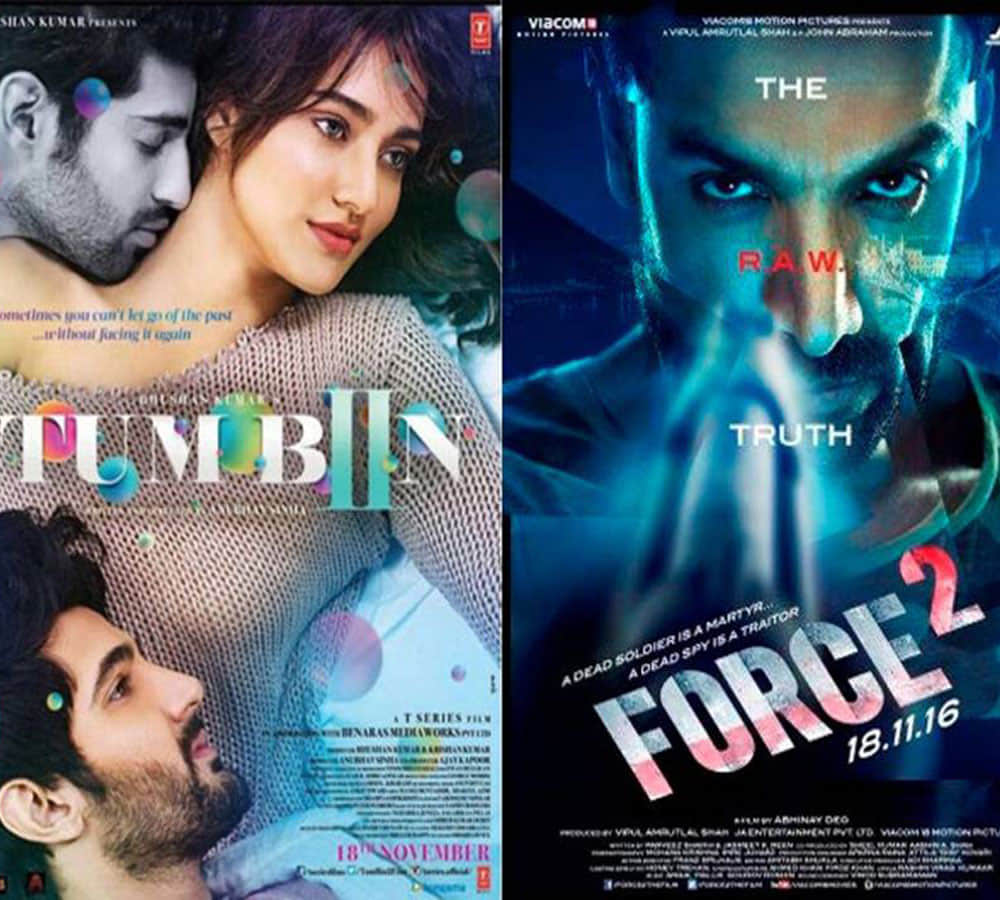 boxoffice collection of tum bin 2 and force 2