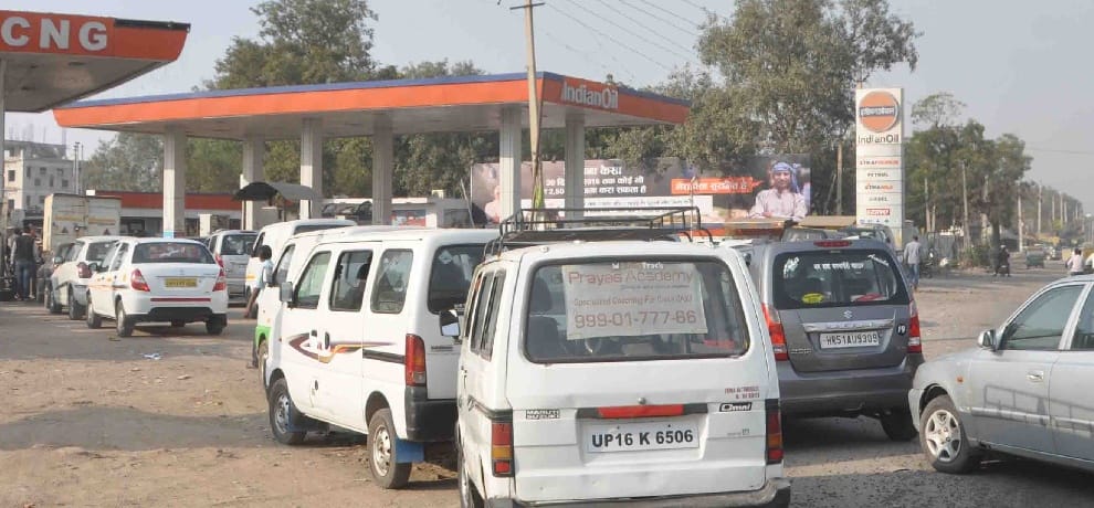 price of cng gas increased.