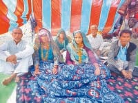 jind,hunger strike, two women ill, hospital admit,jind,  harayana 