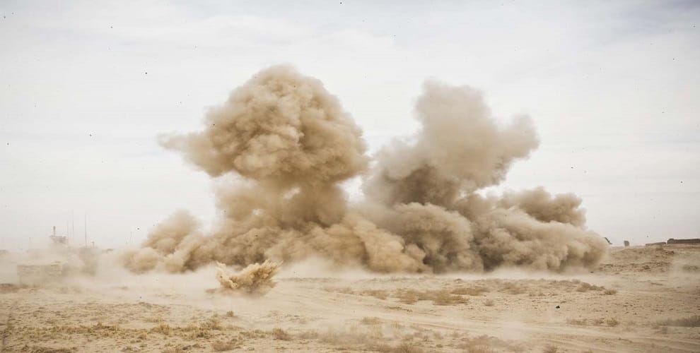 Three people were wounded in a magnetic IED blast near Shaheed Square in Kabul