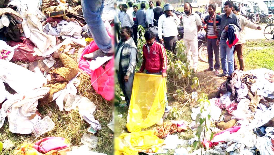 many of dead bodies had limbs severed