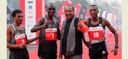 Delhi run the race between the cold 