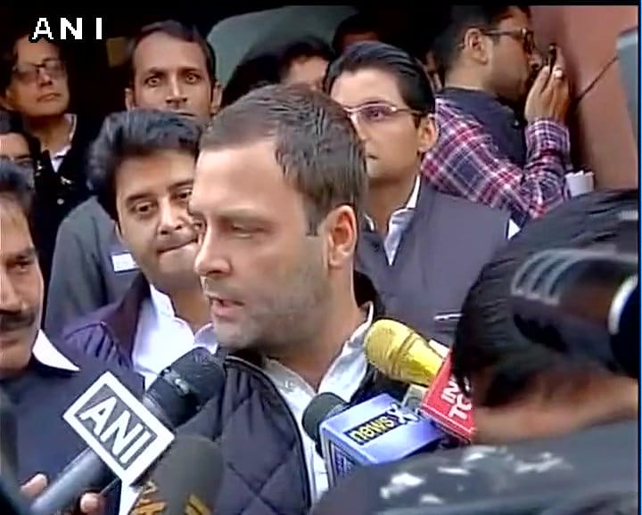 Rahul gandhi attack on PM modi