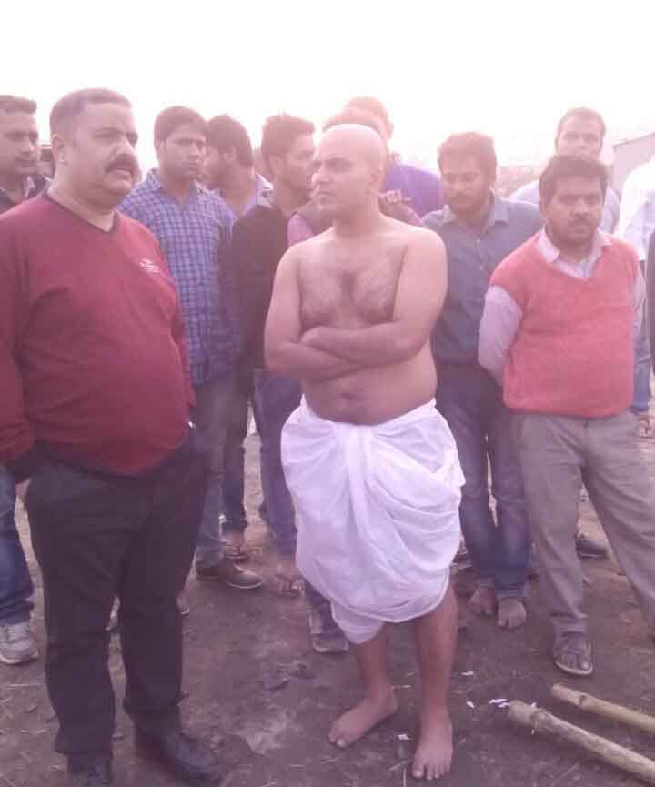 Rail accident chaos 