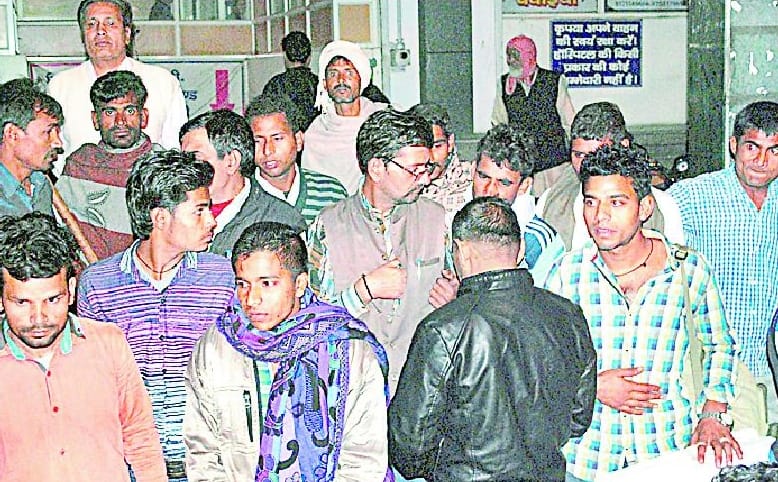 Uproar over the death of the patient in hospital