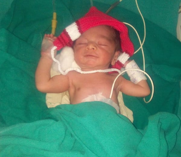 new born baby luck, mother critically injured and firing and father killed, incident of sonipat