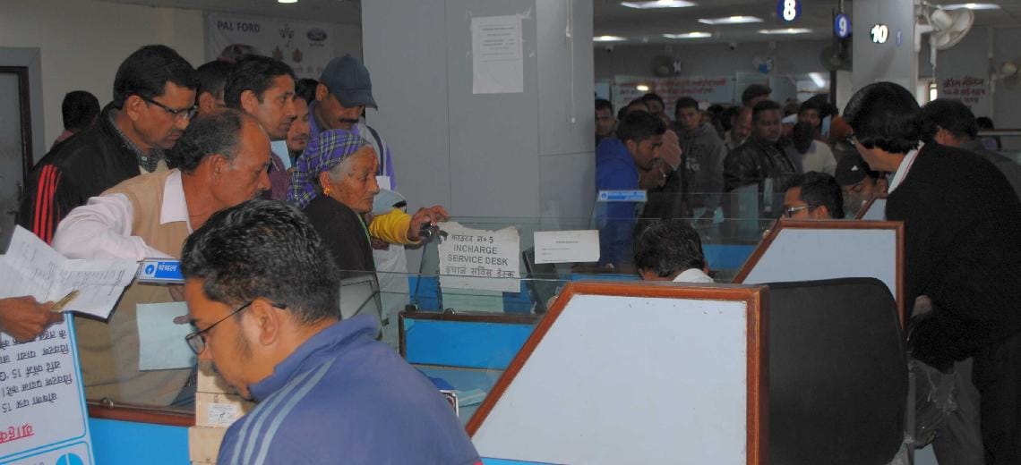 Notbandi heavy pressure after bank employees