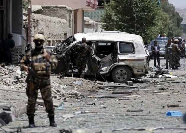 kabul : terror attack in shia mosque