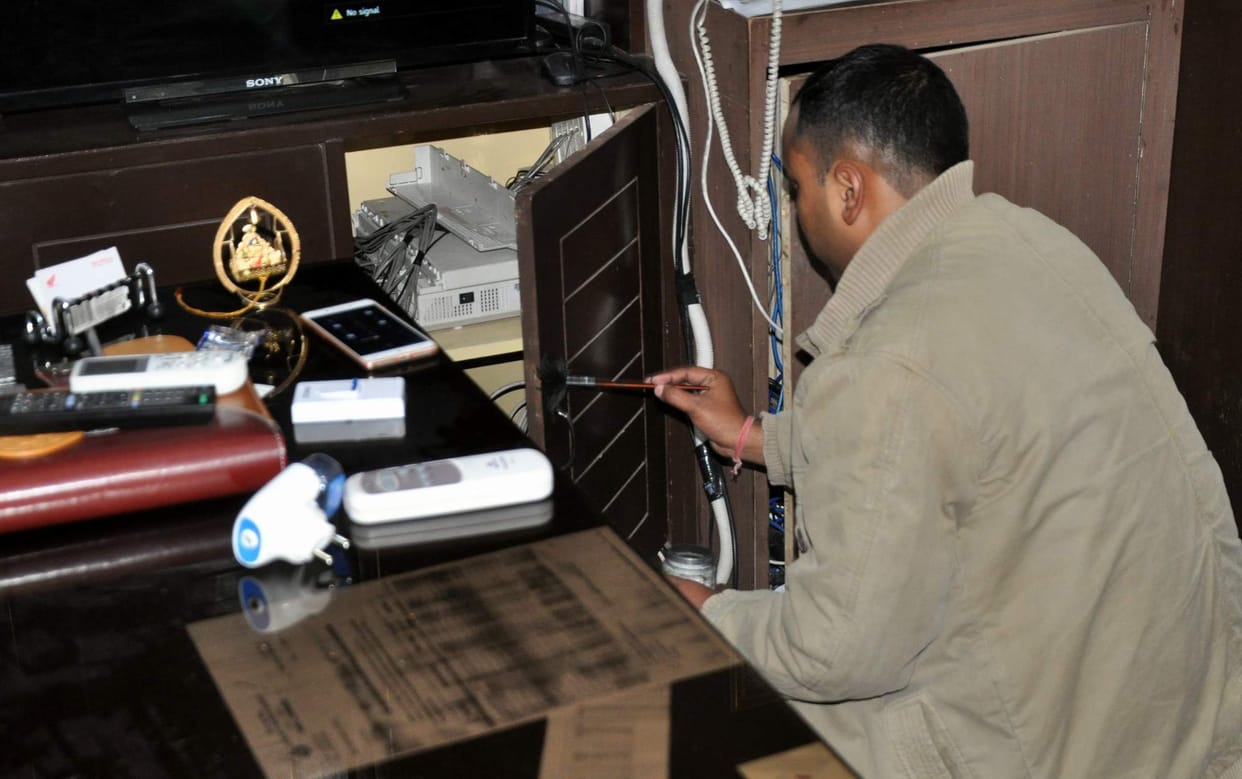 Theft of millions inb mau