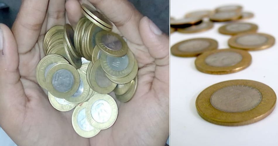 10 rupee coin, dispute for 10 rupee coin