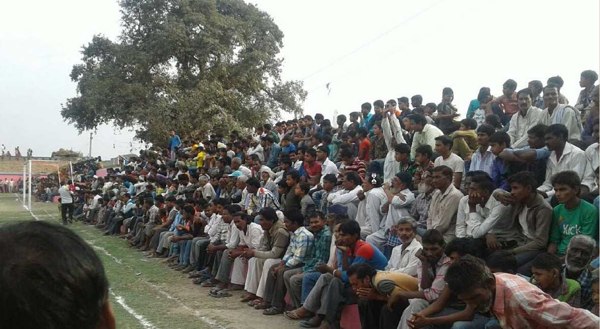 The three winning teams in Lucknow