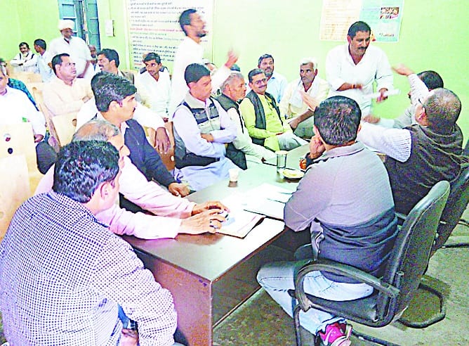 Following the meeting of the social audit uproar rose gathering