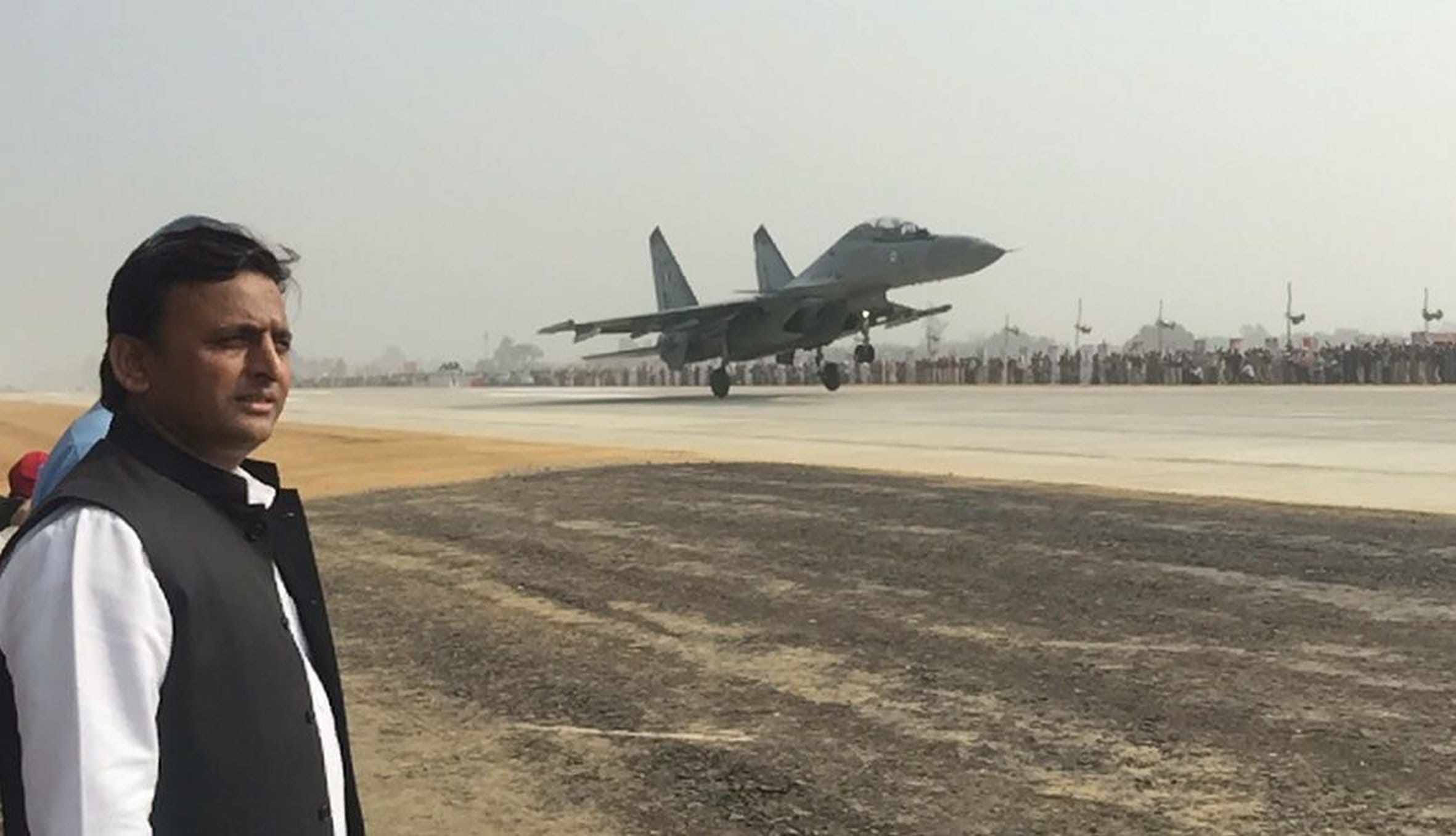 mulayam singh speech while laying foundation agra lucknow express way