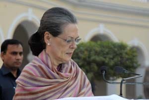 She said, not even my mother Indira, as the mother