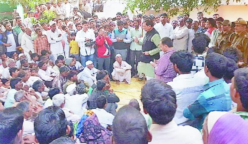 The MP said, we do not want to live here