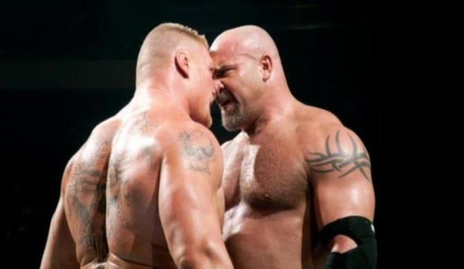 brock lesnar vs goldberg 2016 wwe survivor series