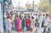 cash in banks, but, not relief for customers