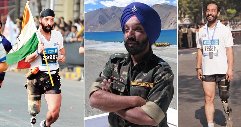 amazing success story of firt indian blase runner and kargil war soldier major dp singh