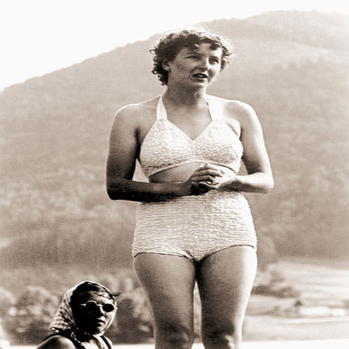 Silk knickers worn by Adolf Hitler’s lover Eva Braun 