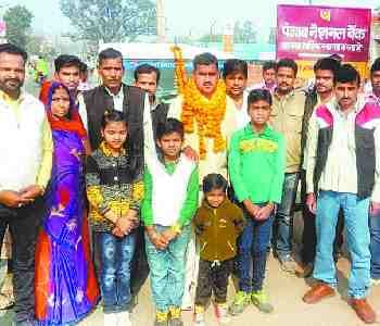 ghanshyam went delhi for gave kidney Sushma Swaraj 