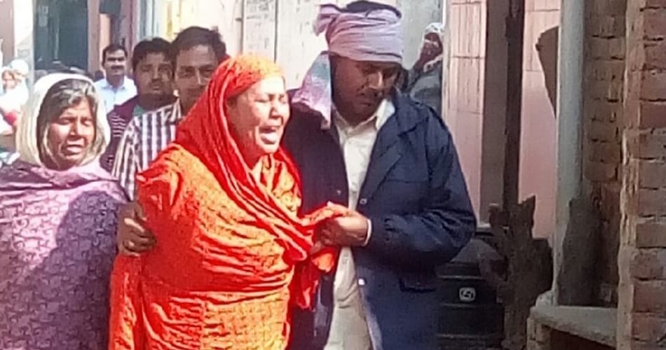 haryana head constable rai singh martyr in rajori, funeral in sampla village