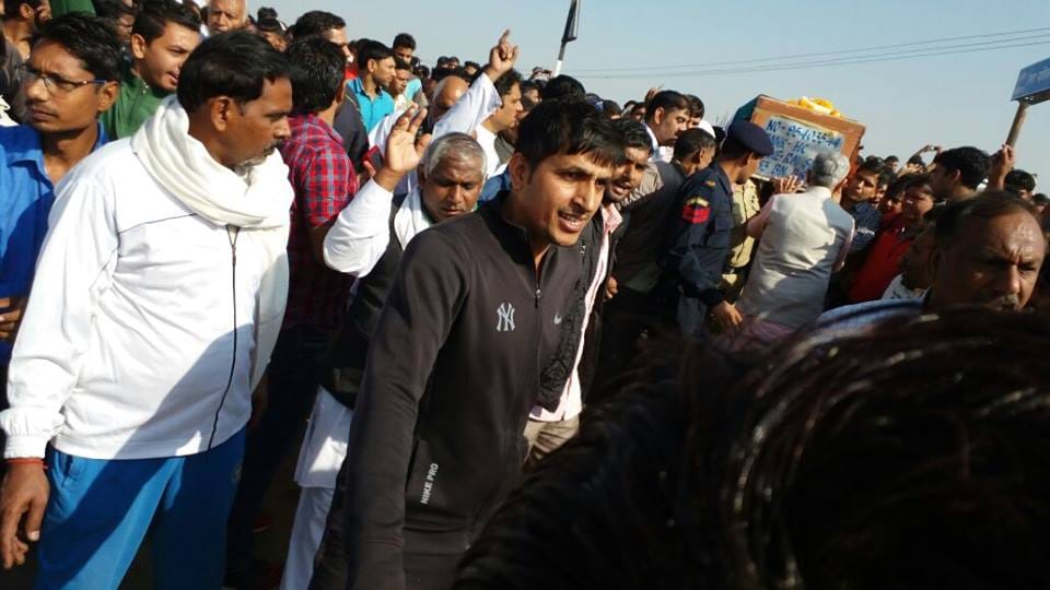martyr head constable rai singh dead body reached at home in sampla village of haryana