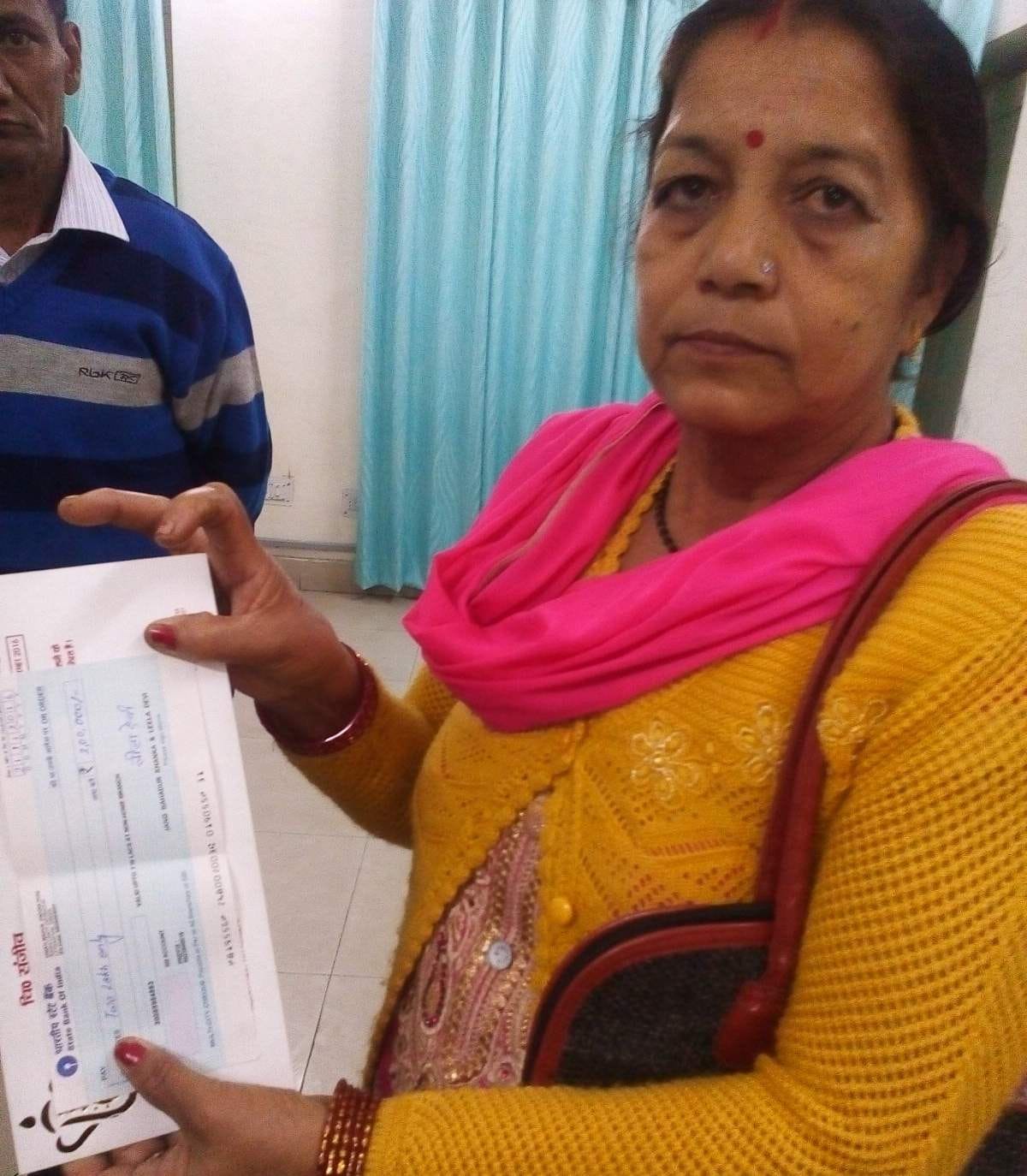 bride facing problem for cash widraw