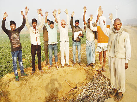 Electricity and water for the villagers storm