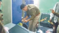 jind,  raid, raid by police, health department office, police search,  jind, harayana