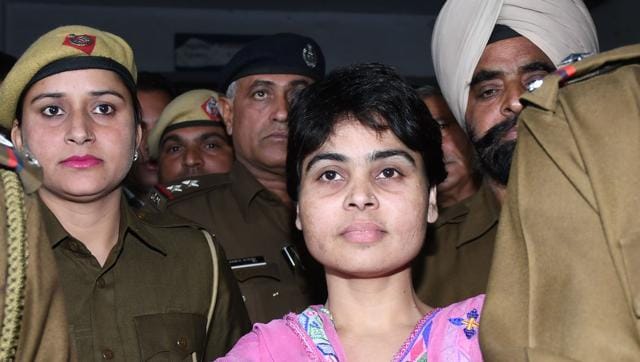 sadhvi deva thakur statement on firing on dj in karnal mariage