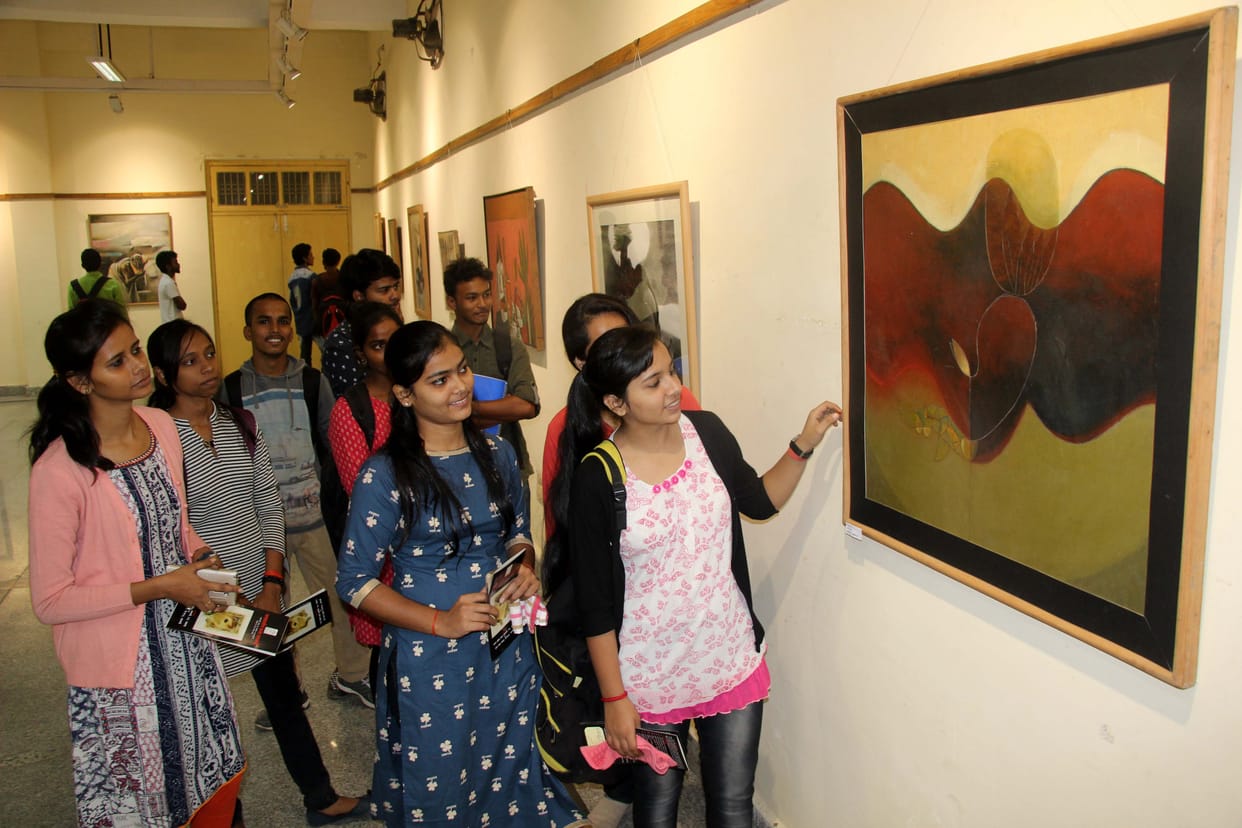 The five-day contemporary art exhibition in BHU