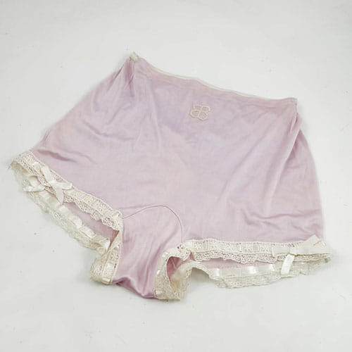Silk knickers worn by Adolf Hitler’s lover Eva Braun 