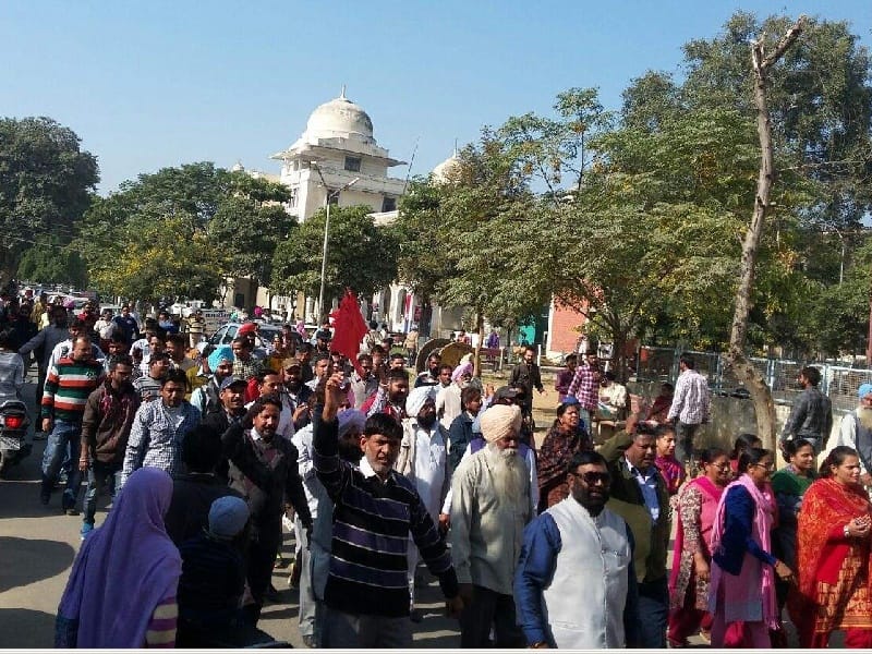  Rajindera hospital, imprisoned nurses support contract, Jtthebandion fury of the rally, Ptiala
