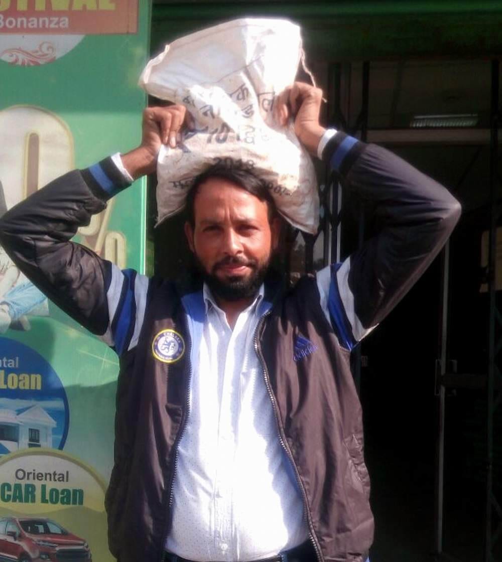 bank gave coins of 20 thousands.