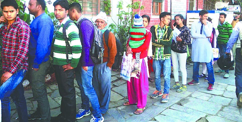 Now the banks are not looking at the crowd, also eased in ATM queues