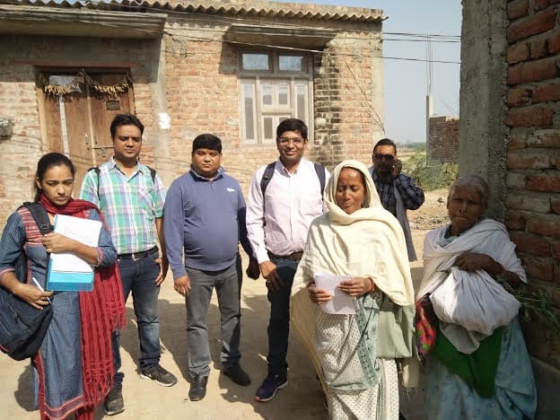 team of doctor inspecting radhakund