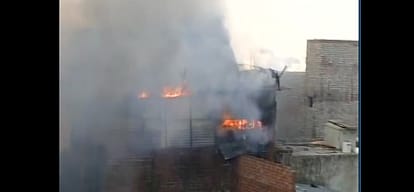 huge fire in factory at panipat, seven people killed and many injured, admitted in hospital