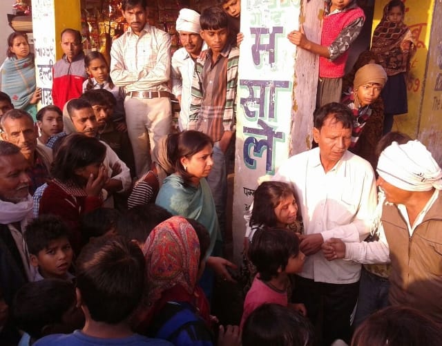Fled in panic from the school student was beaten by wardens