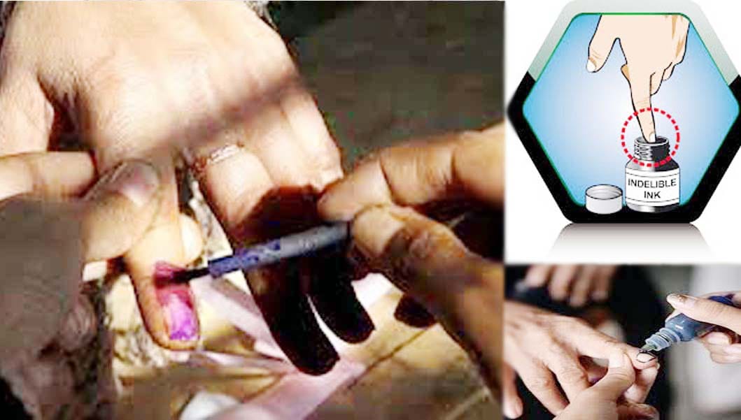 Indelible ink reached in rbi office
