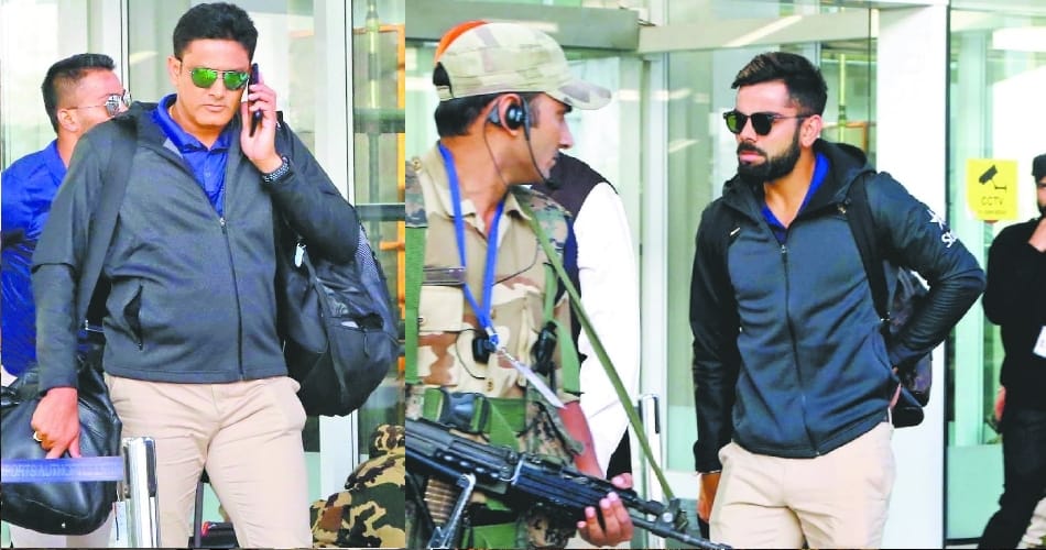 Indian cricket team in chandigarh, next match in mohali