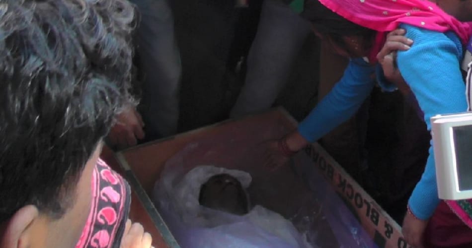 martyr rai singh wife big statement after watching husband face, funeral in sampla village